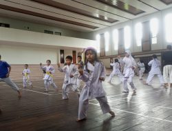 Jelang Porprov 2023, PT Timah Berikan Fasilitas Latihan Bagi Atlet Karate Bangka Barat