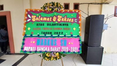 Ada Pemandangan Unik saat Pelantikan Kades di Babar