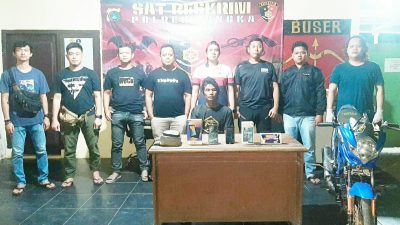 Residivis Kasus Curat Lagi-Lagi Diringkus Tim Kelambit Polres Bangka