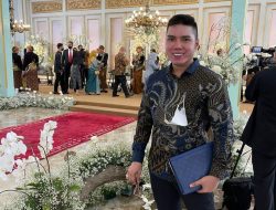 Satu-Satunya Pemuda Toboali Hadiri Resepsi Pernikahan Putra Presiden Jokowi Kaesang dan Erina