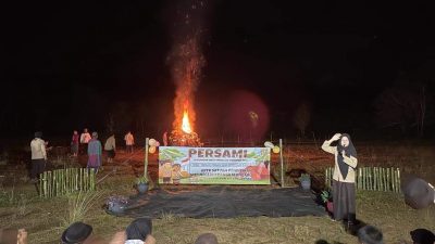 Menuju Pribadi Berakhlak Baik, 120 Pelajar SMPN 2 Pangkalan Baru Ikut Persami