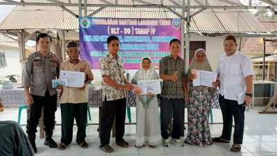 Penyaluran BLT Desa Air Bara Tahun 2022 Tuntas, Penerima KPM Sesuai Hasil Musdesus