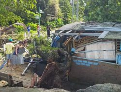 Dihantam Angin Ribut, Warung Sumi Hancur Kerugian Puluhan Juta