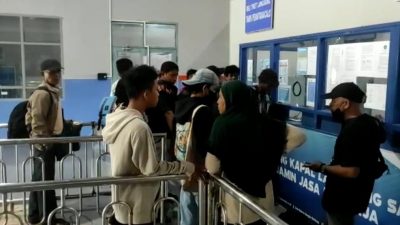 Penumpang di Pelabuhan Tanjung Kalian Mulai Alami Peningkatan 70 persen