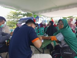 Hadir di Pesta Rakyat Teluk Rubiah, Mobil Sehat PT Timah Tbk Diserbu Warga