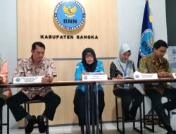 BNNK Catat Trend Narkotika di Bangka Alami Kenaikan