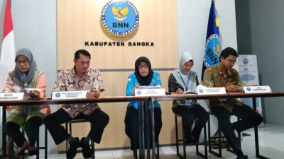 BNNK Catat Trend Narkotika di Bangka Alami Kenaikan