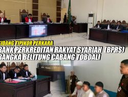 Ini Jabatan dan Peran 7 Tersangka Tipikor Al Murabahah BPRS Toboali