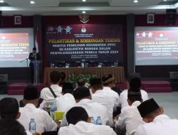 Petugas PPK se-Kabupaten Bangka Dilantik, M Hasan Minta Segera Gelar Pleno
