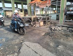 Jalan Pintas Pasar Induk Pangkalpinang Rusak, Pemkot Janji Perbaiki