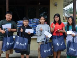 PT Timah Tbk Berikan Kado Imlek Bagi Masyarakat Tionghoa di Desa Belo Laut