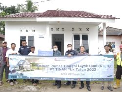 Tahun 2022, PT Timah Tbk Bedah 14 Unit Rumah Tinggal Layak Huni Bagi Masyarakat di Provinsi Kepulauan Bangka Belitung dan Kepulauan Riau