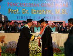 Resmi Sandang Gelar Guru Besar, Profesor Ibrahim Jadi Motivasi bagi SDM di Babel