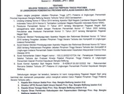 Pemprov Babel Gelar Seleksi Terbuka Jabatan Pimpinan Tinggi Pratama Tahun 2023
