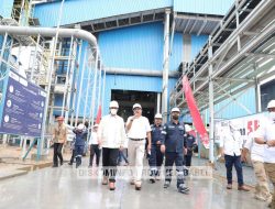 Pj. Gubernur Ridwan Djamaluddin Dampingi Dewan Komisaris MIND ID Tinjau Ausmelt PT Timah di Muntok