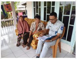 Jasa Raharja Babel Serahkan Santunan Korban Kecelakaan di Cengkong Abang Kab Bangka