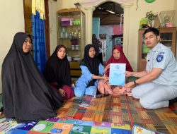 Jasa Raharja Babel Serahkan Santunan Meninggal Dunia 2 Korban Kecelakaan di Simpang Teritip Bangka Barat