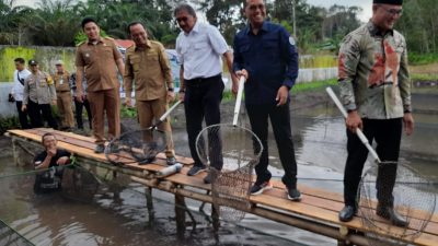 Desa Namang Gelar Pesta Adat Murok Jerami