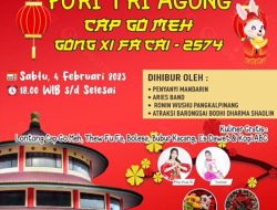 Cap Go Meh Puri Tri Agung Sajikan Hiburan dan Kuliner Gratis