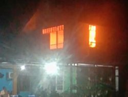 Diduga Korsleting Listrik, Rumah Orang Tua Petugas Damkar Terbakar