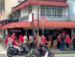 Polisi Beberkan Penyebab Utama Warung Kopi Tung Tau Sungailiat Terbakar