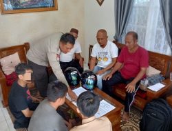 Bhabinkamtibmas Selindung Baru Tengahi Kasus Pencurian Helm di Masjid
