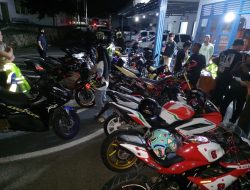 Bikin Resah Warga, Satlantas Polresta Pangkalpinang Tertibkan Knalpot Brong 