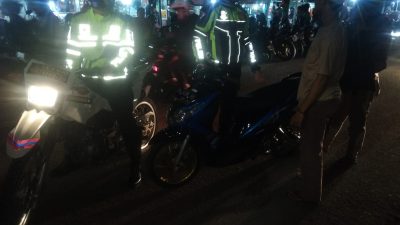 Respon Keluhan Warga, Satlatas Polres Pangkalpinang Incar Knalpot Brong