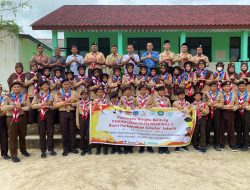 PT Timah Tbk Dukung Keberangkatan Kontingen JSIT Bangka Barat ke Kemah Ukhuwah Nasional di Cibubur 
