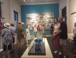 Keluarga Korban Perang Dunia Ke II Terharu Lihat Galeri Vivian Bullwinkel di Museum Timah Indonesia Muntok