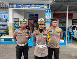Sebanyak 47 Unit Knalpot Brong Diamankan Sat Lantas Polres Bangka