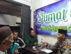 Jumat Curhat Polsek Lepong, Warga Keluhkan Soal Peredaran Narkoba dan Miras di Pulau Lepar