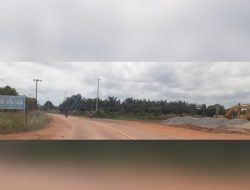 Tumpahan Tanah Puru Berhamburan di Ruas Jalan Sadai, Kades: Sudah Kita Tegur Pemilik Bangunannya