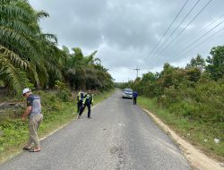 Polisi Minta Pelaku Tabrak Lari di Jalan Desa Teluk Limau Parittiga Menyerahkan Diri