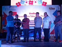 Hadiri Penarikan Undian Grand Prize Tabungan Pesirah, Sekda Basel: Bank Sumsel Babel Mitra Strategis Pemda