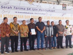 Terima Mahasiswa Prodi Kedokteran, Pj Gubernur dan Rektor UBB Tegaskan Tak Ada Titipan