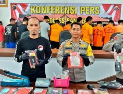 Polres Bangka Amankan 13 Orang Tersangka Narkoba, Satu Diantaranya Perempuan
