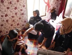 PT Timah Tbk Bersama Relawan Bakti BUMN Berikan Makanan Tambahan dan Edukasi tentang Stunting di Belitung Timur