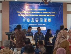 Aktif dalam Pengendalian Inflasi, Disperindag Babel Terima Penghargaan