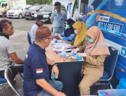 Jasa Raharja Babel Gelar Pemeriksaan Kesehatan Gratis Di Terminal Belinyu, Kabupaten Bangka