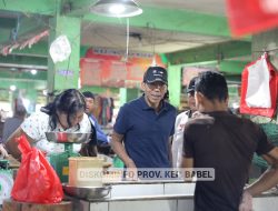 Pj Gubernur Suganda Terima Keluhan Tata Kelola Pasar di Pangkalpinang