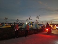 Polsek Belinyu Kerahkan 27 Personil Amankan Puncak Ceng Beng