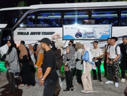 Program Mudik Gratis Bersama BUMN, PT Timah Tbk Hantarkan Mahasiswa di Kepulauan Riau Pulang Kampung Halaman Saat Lebaran