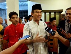 Rudianto Tjen Bukber dengan Wartawan, Perkuat Tali Silaturahmi