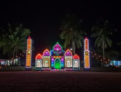 Lestarikan Warisan Budaya Melayu, Pemuda di Komplek Unit Produksi Kundur PT Timah Tbk  Ikuti Festival Malam Tujuh Likur