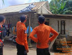 Disapu Angin Puting Beliung, 14 Rumah Warga Desa Cit Rusak