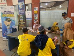 Penjagaan Arus Mudik 1444 H, Jasa Raharja Gelar Pemeriksaan Kesehatan Gratis Kepada Masyarakat di Pelabuhan Tanjungkalian