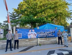 Jasa Raharja Babel Pasang Spanduk di Bangka Selatan agar Pemudik Lebih Waspada