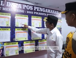 Malam Takbiran di Babel Aman, Pj Suganda Apresiasi Masyarakat dan Petugas