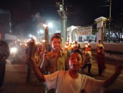 Pawai Obor Pemuda Parit Lalang, Kemeriahan Menuju Kemenangan